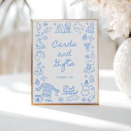 Snow in Love Whimsical Cards and Gifts ポスター