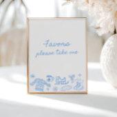 Snow in Love Whimsical Favors ポスター