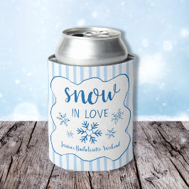 Snow In Love Winter Bachelorette Party 缶クーラー