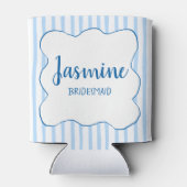 Snow In Love Winter Bachelorette Party 缶クーラー (裏面)