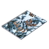 Snow in the Pines Notebook ノートブック (左側)