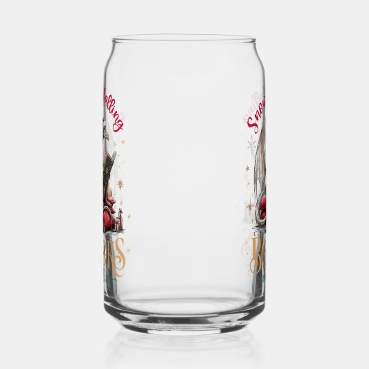 Snow Is Falling, Books Are Calling  ガラス缶 (左)