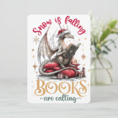 Snow Is Falling, Books Are Calling シーズンカード (スタンド正面)