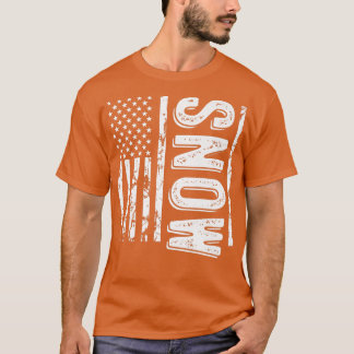 Snow Last Name Funny Surname Team Snow Family Tシャツ