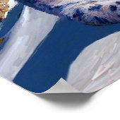 SNOW LEOPARD on the ROOF THE WORLD ARCHIVAL ポスター (角)