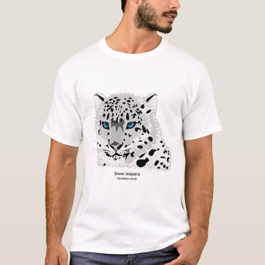 Snow leopard tシャツ (正面)