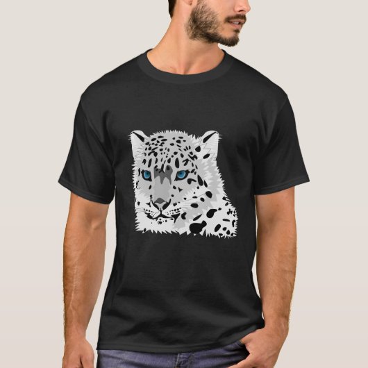 Snow leopard tシャツ (正面)