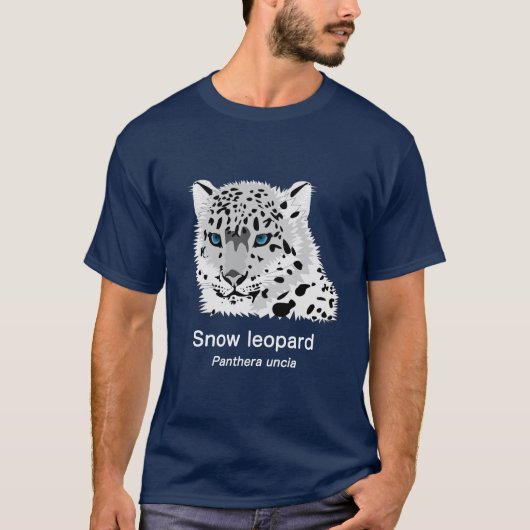Snow leopard tシャツ (正面)