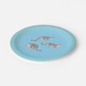 Snow Leopards ペーパープレート (アングル)