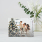 Snow Merry Christmas 2フォトポストカード シーズンポストカード (スタンド正面)