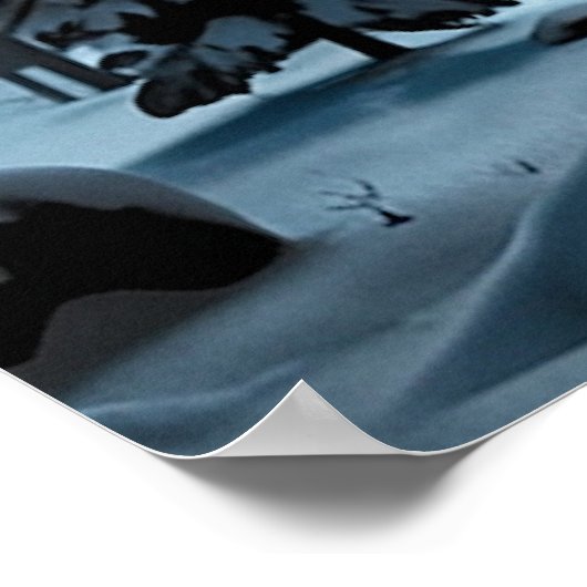 SNOW MOON ポスター (角)