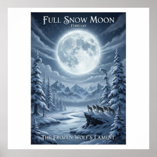 SNOW MOON ポスター
