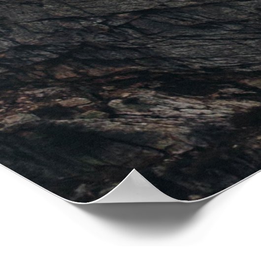 SNOW MOUNTAIN RANGE WALLPAPER ポスター (角)