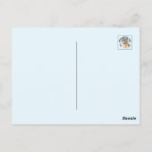 Snow Much Fun Cat Winter Holiday Design ポストカード (裏面)