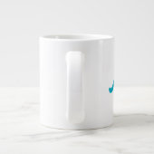 ❄️ Snow Much Fun Christmas Mug – Festive Snowflake ジャンボコーヒーマグカップ (裏面)