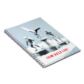 Snow Much Fun! Monster ice sculptures ノートブック (右側)