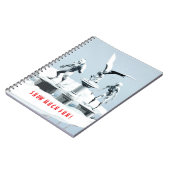 Snow Much Fun! Monster ice sculptures ノートブック (左側)