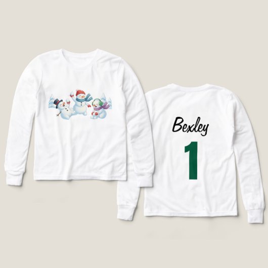 Snow Much Laughter & Fun, Snowmen  (デザイン 正面＆背面)