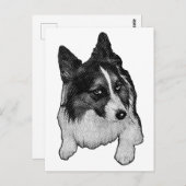 Snow-Path Postcard ポストカード (正面/裏面)