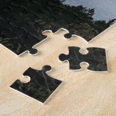 Snow Peak Emerging Through Clouds in Japan Jigsaw ジグソーパズル (側面)