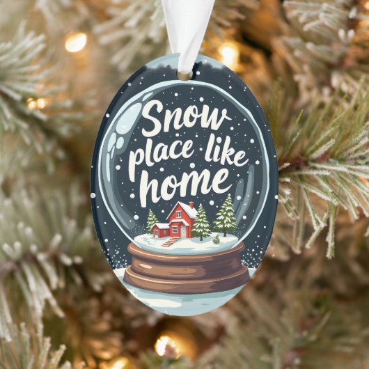 Snow Place Like Home ホリデークォート オーナメント (ツリー)