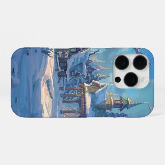 Snow Place Like Home iPhoneケース (裏面横)