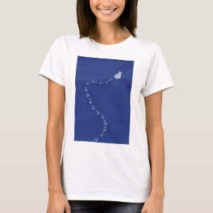 Snow rabbit tシャツ