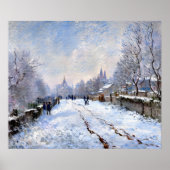 Snow Scene at Argenteuil ポスター (正面)