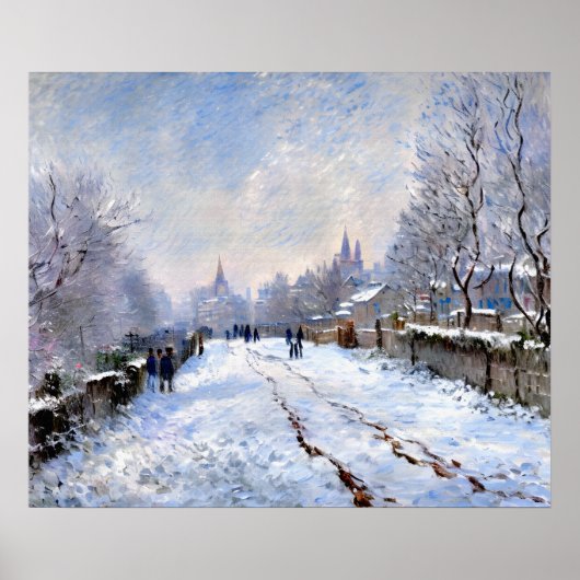 Snow Scene at Argenteuil ポスター (正面)