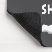 Snow Shoveling Shirt Snow Clearing Funny Winter Sn マウスパッド (コーナー)