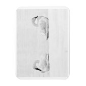 Snow Swans for Nature's Perspectives 2026 Calendar マグネット (縦)