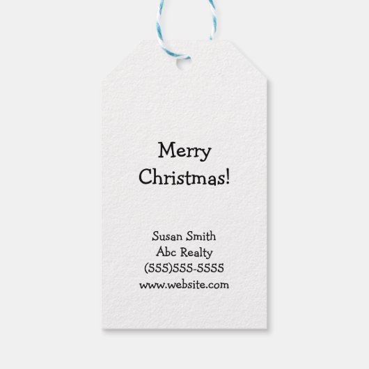 SNOW THANKS FOR YOU POPBY ギフトタグ (裏面)