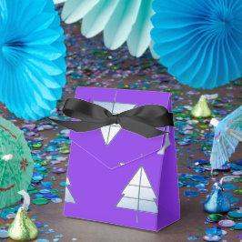 Snow Trees Elegant Winter フェイバーボックス