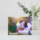 Snow Village シーズンポストカード (スタンド正面)