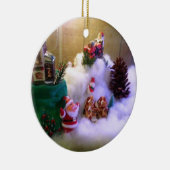 Snow Village -Terrarium Photo-  セラミックオーナメント (右)