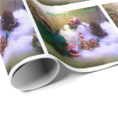 Snow Village -Terrarium Photo -  ラッピングペーパー (ロールコーナー)