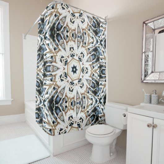 Snow Web シャワーカーテン (インサイチュ)