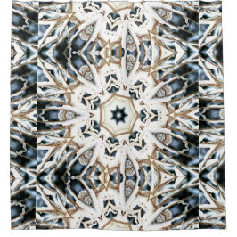 Snow Web シャワーカーテン