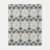 Snow Web フリースブランケット (正面)