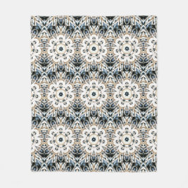 Snow Web フリースブランケット