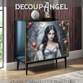 Snow WhiteとApple #3 - Decopage - 薄葉紙