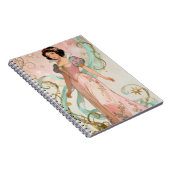 Snow White Art Nouveau ノートブック (右側)