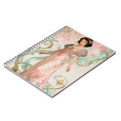 Snow White Art Nouveau ノートブック (左側)