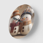 Snow White Enchanted Fairy Tale Design – Magical  ラウンド壁時計 (傾斜)