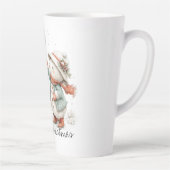 Snowball Cheers and Frosty High-Fives カフェラテマグ (右)