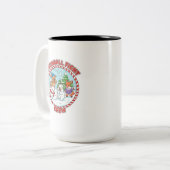  Snowball Fight Crew 15 oz Two-Tone Coffee Mug ツートーンマグカップ (正面左)