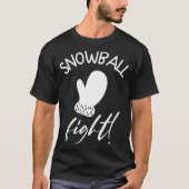 Snowball fight tシャツ (正面)