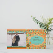 Snowball Whimsyクリスマスホリデーフォトカード シーズンカード (スタンド正面)