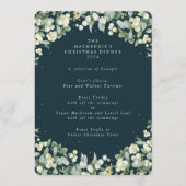 Snowberry+Eucalyptus Christmas Dinner 4 Course メニュー (正面)