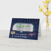 Snowbirdのハヌカーの挨拶 カード (黄色い花)